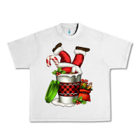 Lunar Rock Santa claus in a coffee cup Urban Heavy Tee - FaDigitalArtStudio