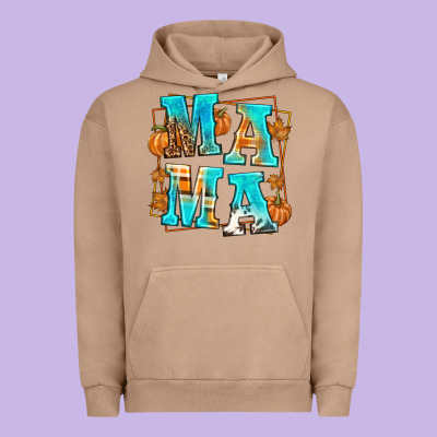 Fall Mama Urban Hoodie Designed By Texasbilliewilder