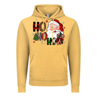Vintage Mustard ho ho ho Vintage Hoodie - JahusDesignShop