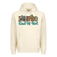 Sandshell rodeo kind of girl Premium Hoodie - Artiststas