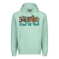 Seafoam rodeo kind of girl Premium Hoodie - Artiststas