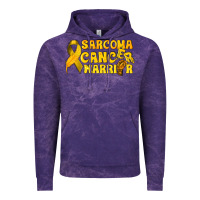 Cloud Purple Sarcoma Cancer Warrior Vintage Hoodie - texasbilliewilder