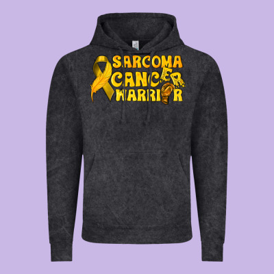 Sarcoma Cancer Warrior Vintage Hoodie Designed By Texasbilliewilder