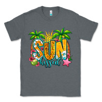 Charcoal Heather sun kissed summer Classic Tee - Jasminsmagicworld