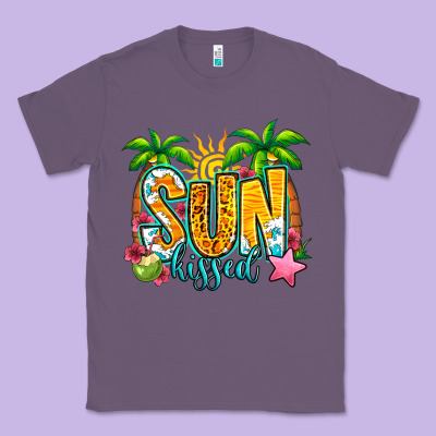 Sun Kissed Summer Classic Tee Designed By Jasminsmagicworld