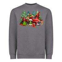 Storm merry christmas truck afro gnomies Heavyweight Sweatshirt - FaDigitalArtStudio