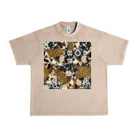 French Oak cowhide leopard seamless pattern Urban Heavy Tee - HRA Design Shop
