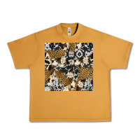 Peanut Butter cowhide leopard seamless pattern Urban Heavy Tee - HRA Design Shop