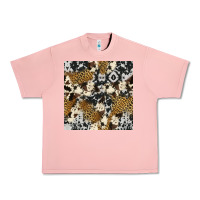 Salmon cowhide leopard seamless pattern Urban Heavy Tee - HRA Design Shop