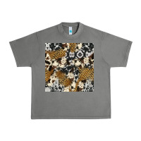 Tornado cowhide leopard seamless pattern Urban Heavy Tee - HRA Design Shop