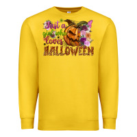 Just A Girl Who Loves Halloween Premium Sweatshirt | Teevron