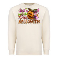 Sandshell just a girl who loves halloween Premium Sweatshirt - NancyCooperArtShop