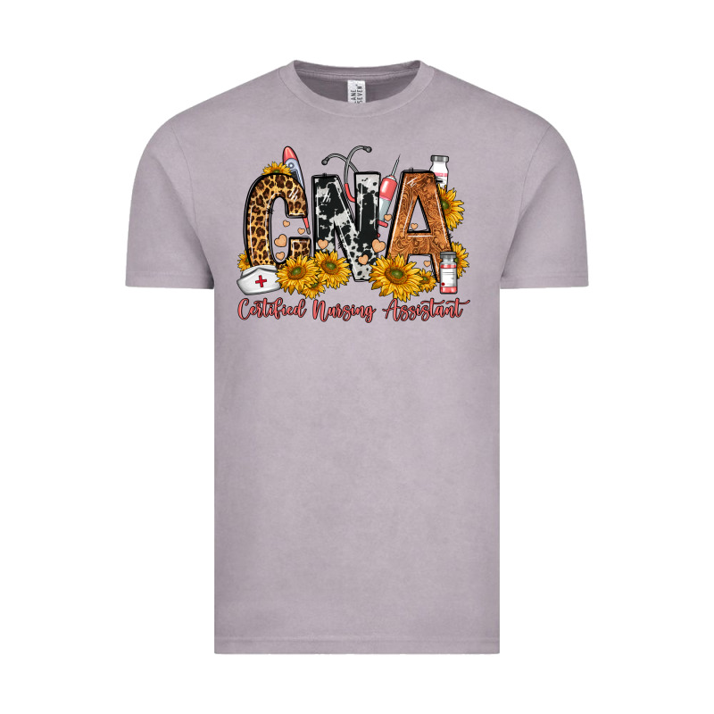 Cna Certified Nursing Assistant Vintage Tee by FaDigitalArtStudio | Teevron
