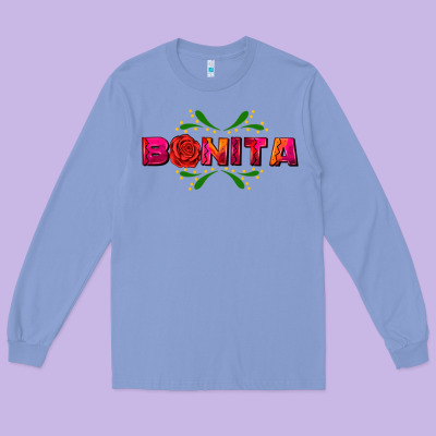Bonita Long Sleeve Tee Designed By Adodesignshop