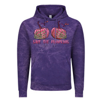 Cloud Purple Save The Pumpkins Vintage Hoodie - texasbilliewilder