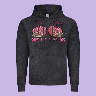 Save The Pumpkins Vintage Hoodie Designed By Texasbilliewilder
