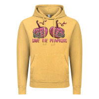 Vintage Mustard Save The Pumpkins Vintage Hoodie - texasbilliewilder