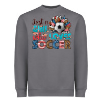 Storm just a girl who loves soccer Heavyweight Sweatshirt - HRA Design Shop