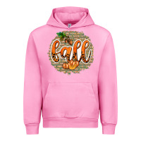 Fuchsia Pink Fall with Background Urban Hoodie - texasbilliewilder