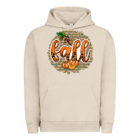 Pigment French Oak Fall with Background Urban Hoodie - texasbilliewilder