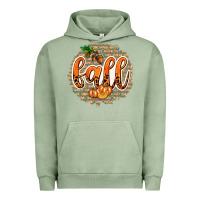 Pigment Oil Green Fall with Background Urban Hoodie - texasbilliewilder