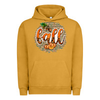 Pigment Peanut Butter Fall with Background Urban Hoodie - texasbilliewilder