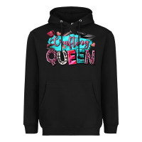 Black crafting queen Heavyweight Hoodie - NancyCooperArtShop