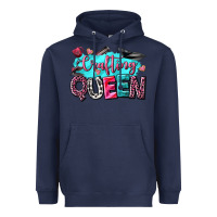 Navy crafting queen Heavyweight Hoodie - NancyCooperArtShop