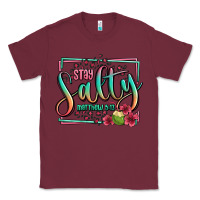 Burgundy stay salty matthew 5 13 summer Classic Tee - Jasminsmagicworld