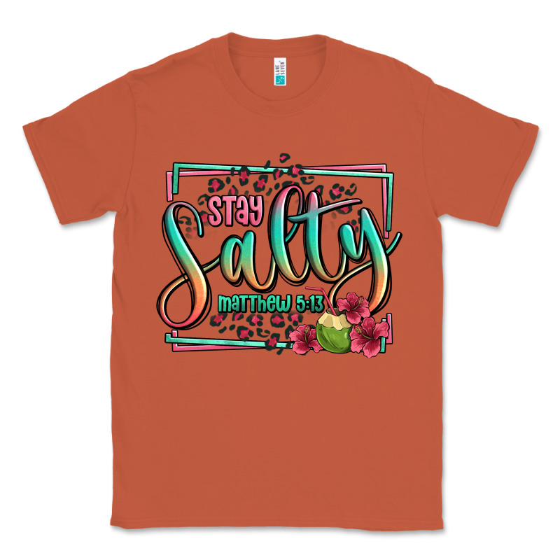 Stay Salty Matthew 5 13 Summer Classic Tee by Jasminsmagicworld | Teevron