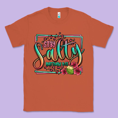 Stay Salty Matthew 5 13 Summer Classic Tee Designed By Jasminsmagicworld