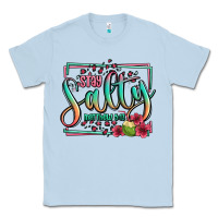 Dusty Blue stay salty matthew 5 13 summer Classic Tee - Jasminsmagicworld