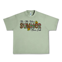 Oil Green take me where summer never ends Urban Heavy Tee - CowhideDigitalArt