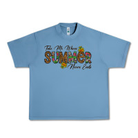Pebble Blue take me where summer never ends Urban Heavy Tee - CowhideDigitalArt