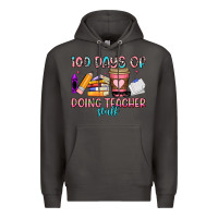 Smoke 100 days of doing teacher stuff Premium Hoodie - Artiststas