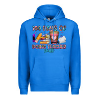 True Royal 100 days of doing teacher stuff Premium Hoodie - Artiststas