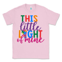 Bubblegum Pink This Little Light Of Mine Classic Tee - CowhideDigitalArt