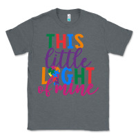 Charcoal Heather This Little Light Of Mine Classic Tee - CowhideDigitalArt