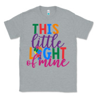 Heather Grey This Little Light Of Mine Classic Tee - CowhideDigitalArt