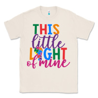 Natural This Little Light Of Mine Classic Tee - CowhideDigitalArt
