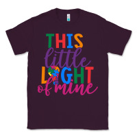 Plum This Little Light Of Mine Classic Tee - CowhideDigitalArt
