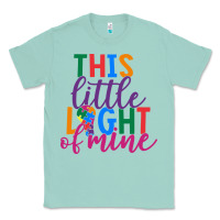 Seafoam This Little Light Of Mine Classic Tee - CowhideDigitalArt
