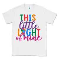 White This Little Light Of Mine Classic Tee - CowhideDigitalArt