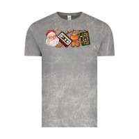 Cloud Rock coffee cup santa cassette cookie Vintage Tee - FaDigitalArtStudio