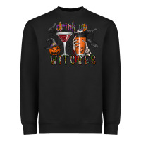 Black drink up witches Heavyweight Sweatshirt - CowhideDigitalArt