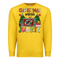Lemon Christmas movie junkie Premium Sweatshirt - MaliasSmallBusiness