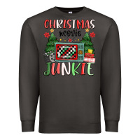 Smoke Christmas movie junkie Premium Sweatshirt - MaliasSmallBusiness