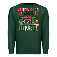 Sports Green Christmas movie junkie Premium Sweatshirt - MaliasSmallBusiness