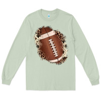 Matcha football cowhide leopard patch Long Sleeve Tee - JahusDesignShop