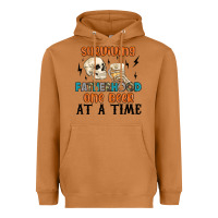 Meerkat surviving fatherhood one beer at a time Heavyweight Hoodie - MaliasSmallBusiness